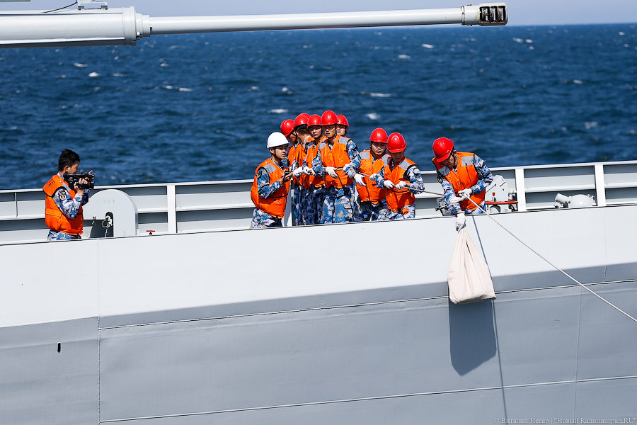 «Великая морская стена»: российские и китайские моряки учатся защищать Балтику