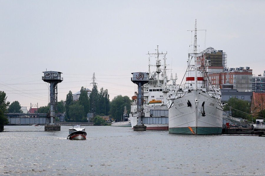 В Музее Мирового океана хотят восстановить мост через Преголю на ул. Портовую