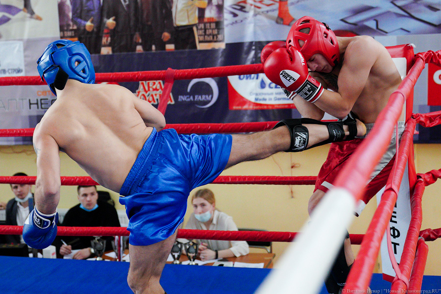 «Ударный» день: в Калининграде прошел чемпионат области по кикбоксингу