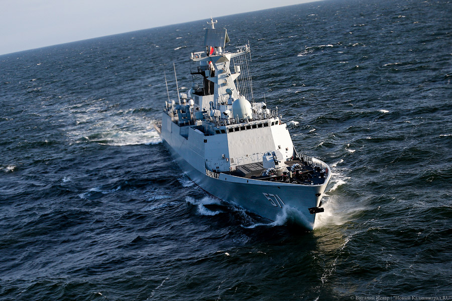 «Великая морская стена»: российские и китайские моряки учатся защищать Балтику