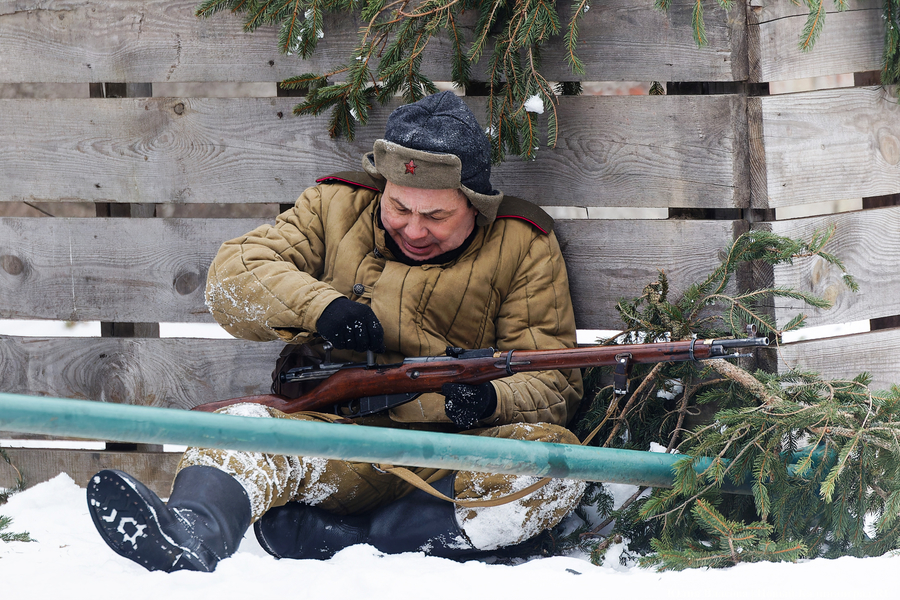 Ключ от железных ворот Кёнигсберга: как прошла реконструкция штурма Лабиау (фото)