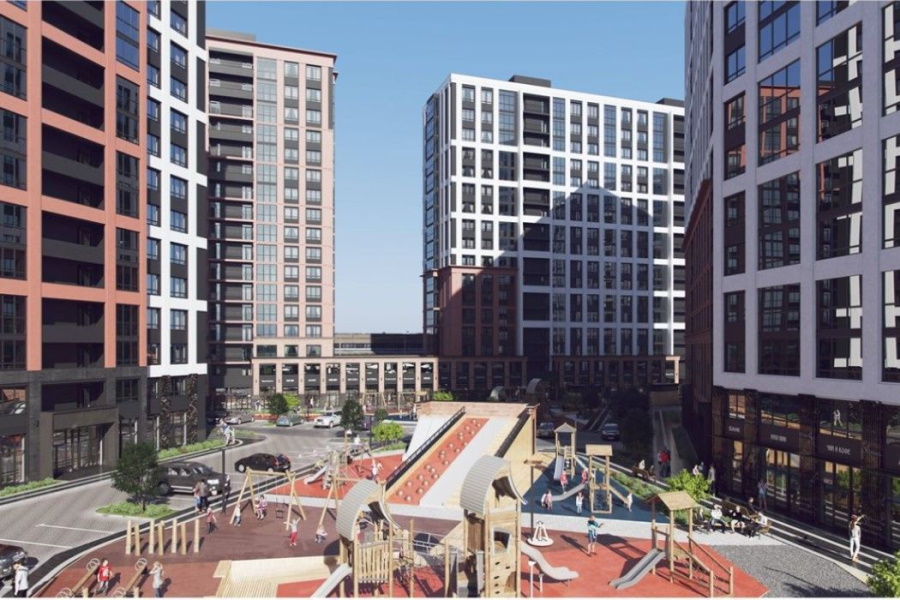 Между ул. Невского и Арсенальной хотят построить шесть 17-этажных домов (фото)