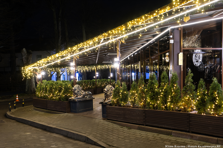 30 километров гирлянд: как украсили к Новому году Светлогорск (фото)