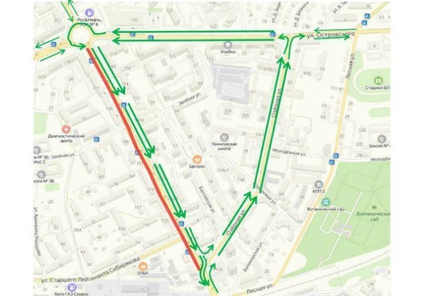 Водители не следуют знакам, делающим Озерную односторонней, движение затруднено