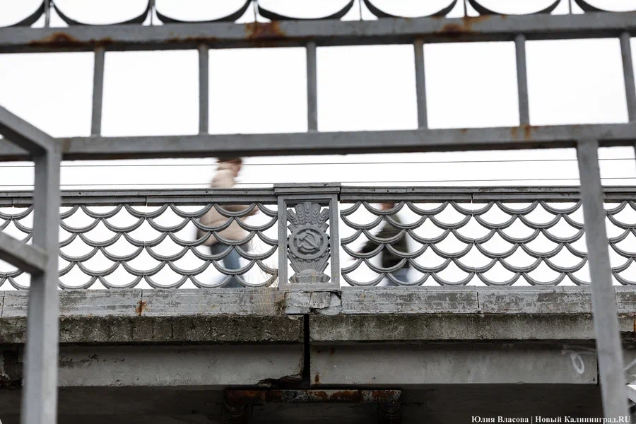 В Калининграде временно ограничивают проход по эстакадному мосту