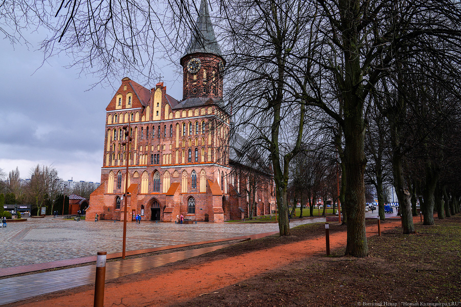 «Там образуются лужи»: на центральной аллее острова Канта переложат брусчатку