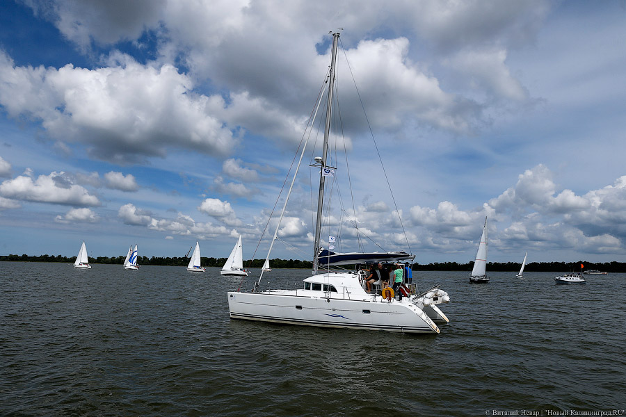 «Паруса духа»: как в Калининградском заливе инвалиды в регате побеждали