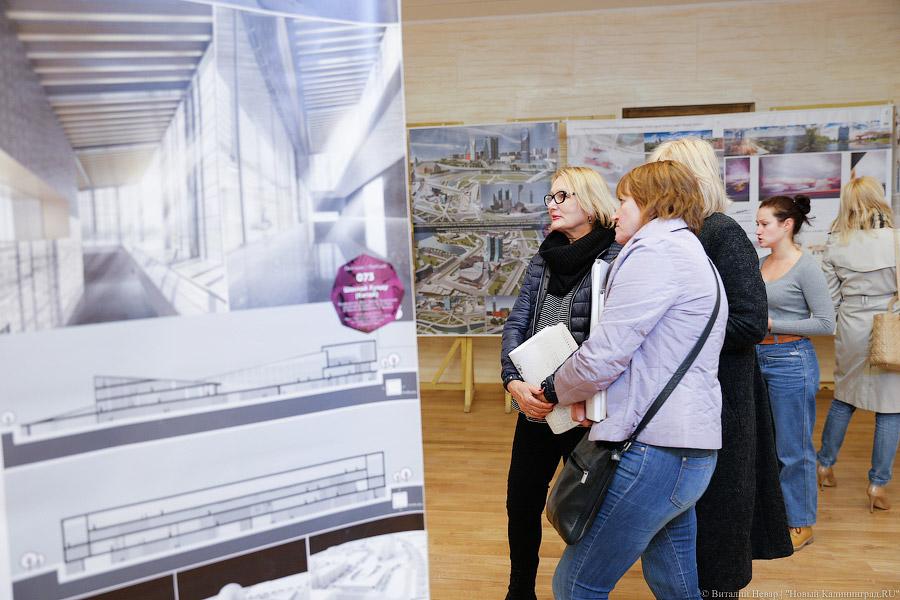 Чемпион по конкурсам: в Калининграде открылась выставка проектов «Пост-замка»