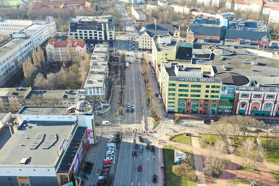 «Это визуальный обман»: в мэрии прокомментировали сужение улицы Театральной