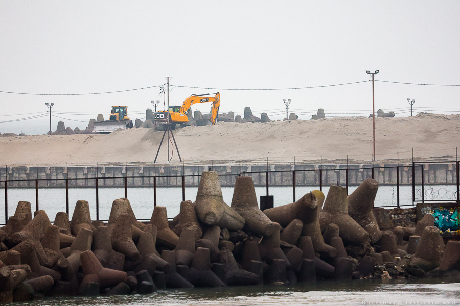 Генподрядчику недостроенного порта в Пионерском перевели почти все деньги