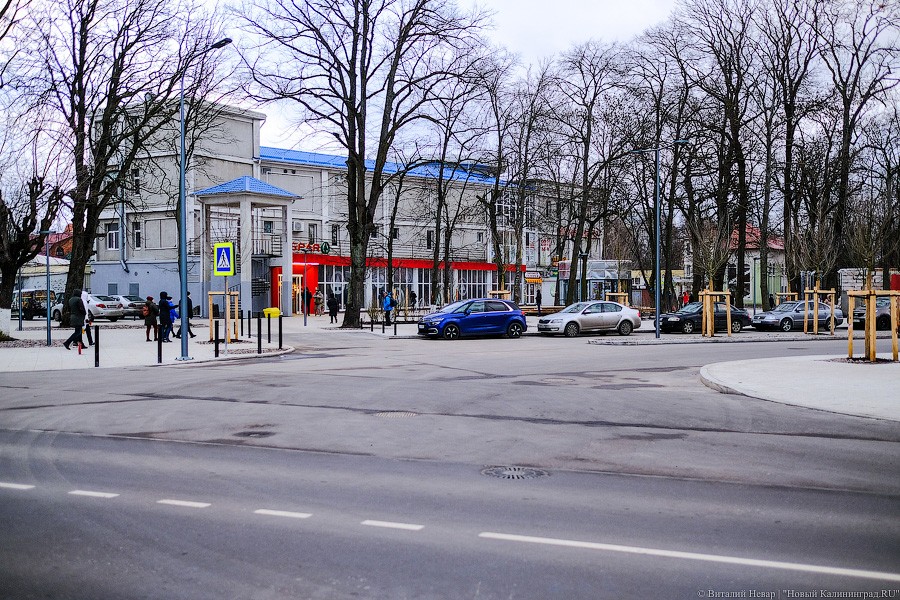 Плитка на плитке: как выглядит центр Зеленоградска во время реконструкции (фото)