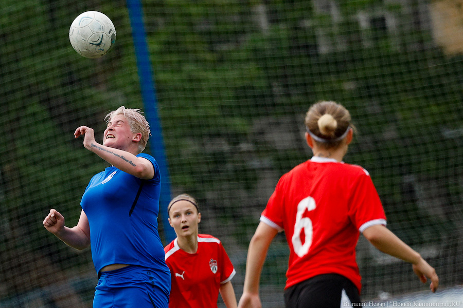 Голкиперка, форвардка: женская «Балтика» дебютировала на Кубке России (фото)