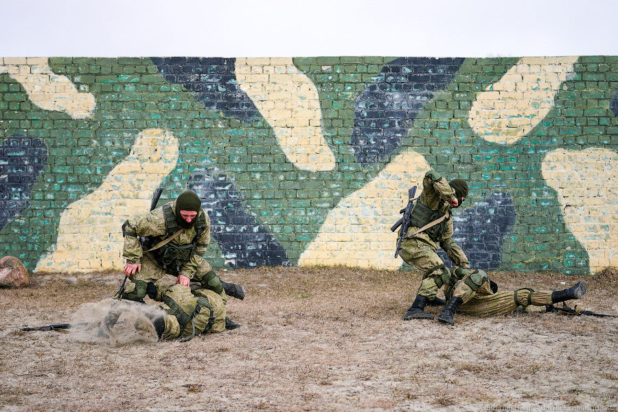 В Хмелевке прошел полевой выход нового разведподразделения БФ. Вот как это было