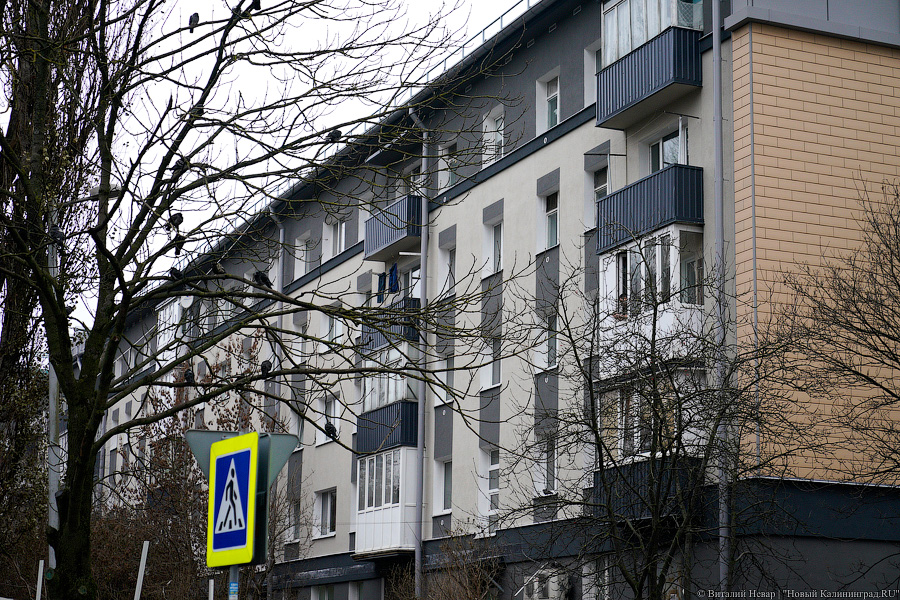 «Искусство рядом»: в Калининграде завершается ремонт домов у Биржевого сквера