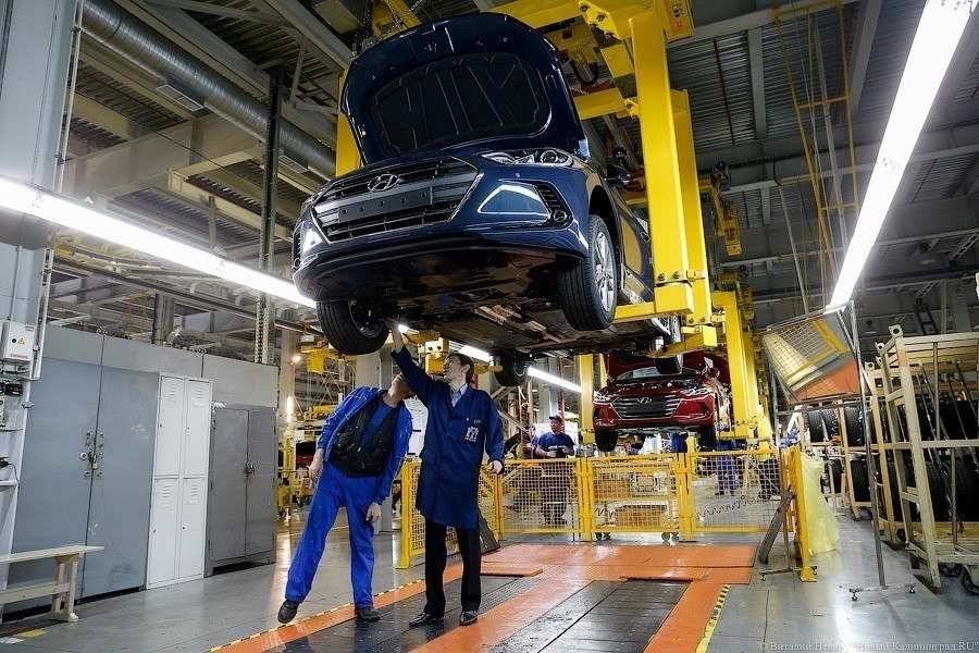 В марте объем промпроизводства в Калининградской области сократился на 7,4%