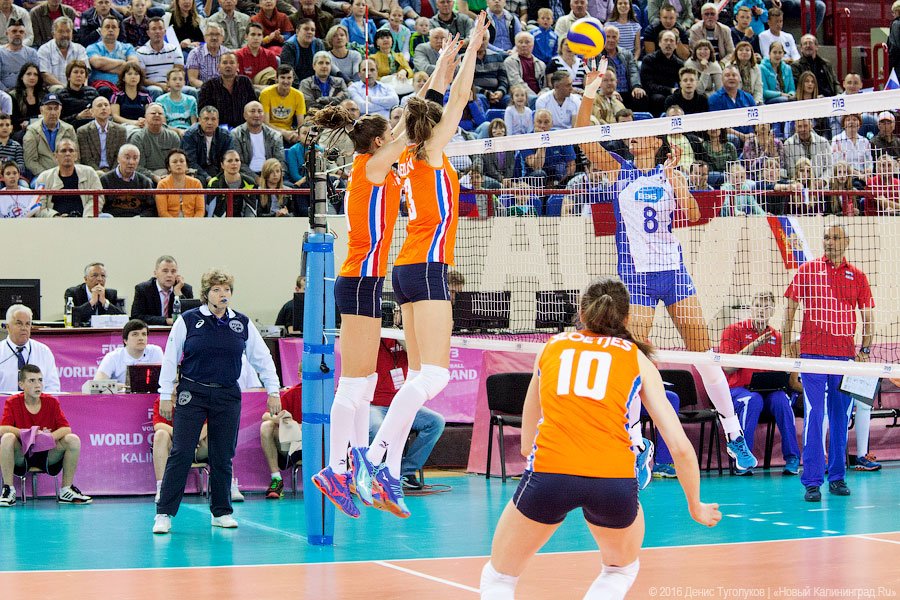 Это волейбол: россиянки обыграли команду Голландии в рамках FIVB Grand Prix