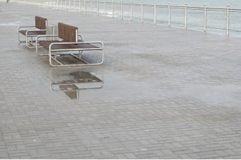 Променад в Зеленоградске не принят в эксплуатацию к очередному пляжному сезону