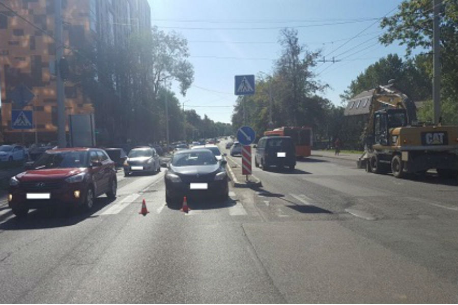 На ул. Горького сбили пенсионерку