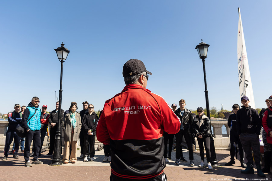 Паруса на Верхнем озере: в Калининграде прошла регата, посвященная 9 Мая