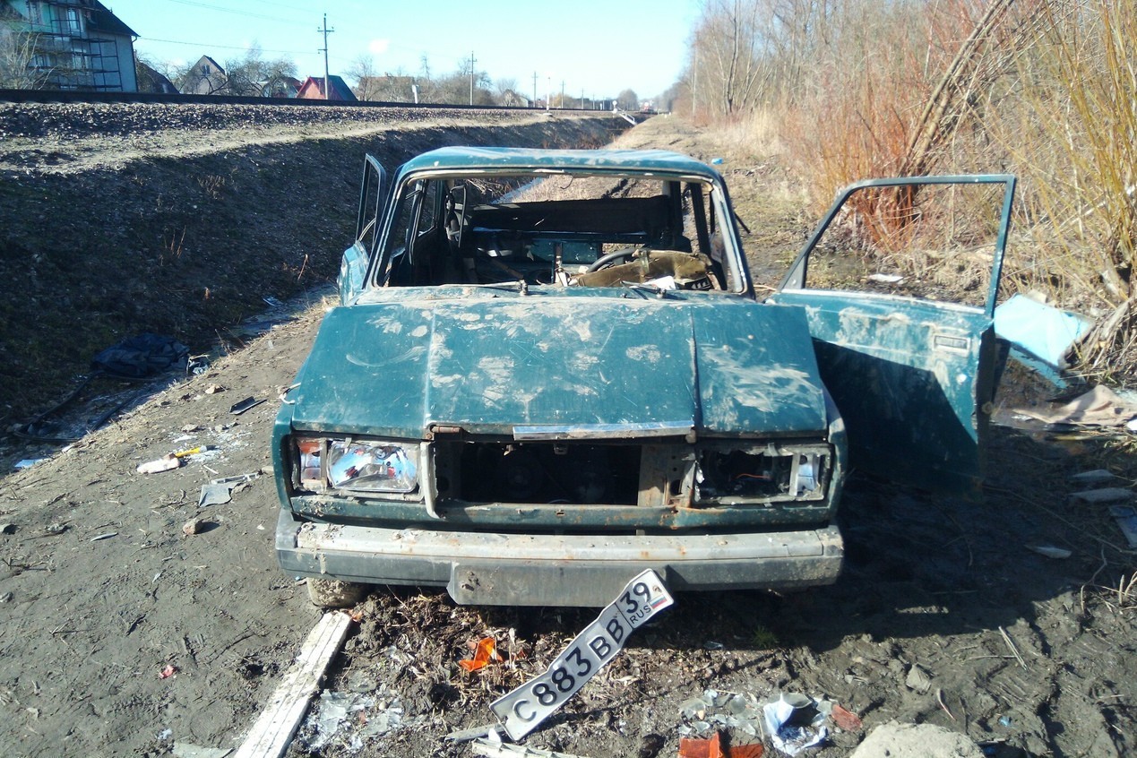Калининградец случайно нашел чужой ВАЗ, угнанный больше двух недель назад (фото)
