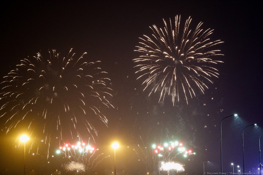 Россия вне конкурса: в Калининграде завершился чемпионат фейерверков (видео)