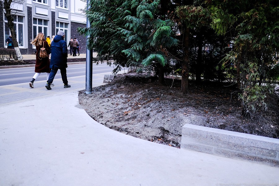 Плитка на плитке: как выглядит центр Зеленоградска во время реконструкции (фото)