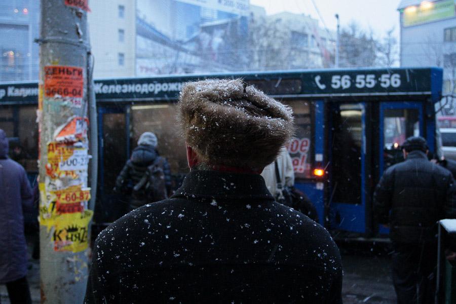 Засыпало: ураган «Ксавьер» принес в Калининград зиму