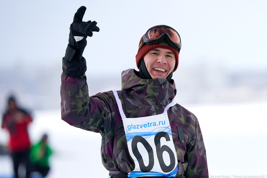 Сноукайтеры вышли на Калининградский залив. Посмотрите, как это красиво