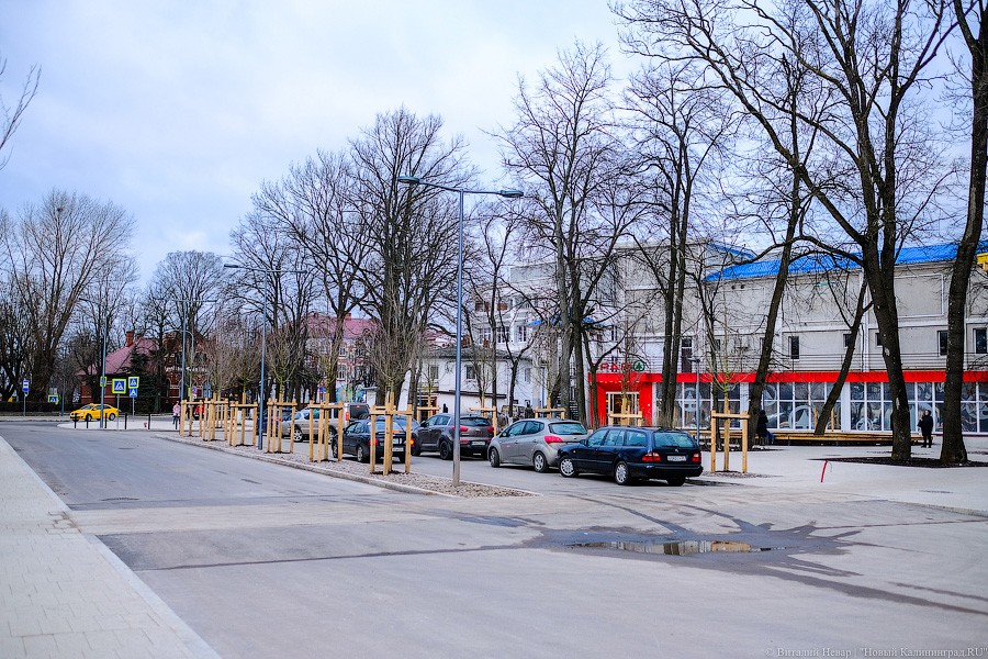 Плитка на плитке: как выглядит центр Зеленоградска во время реконструкции (фото)