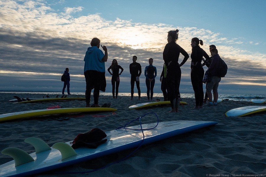 В Зеленоградске запускают бесплатную секцию сёрфинга для детей