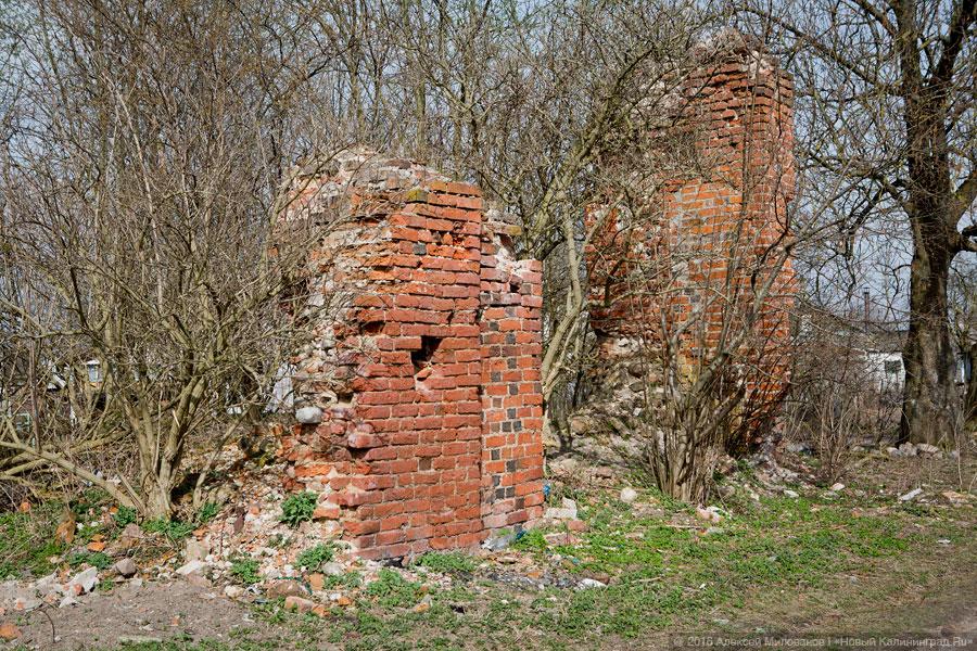 Солдат без головы: кирха в Славском и судьба разбитого памятника