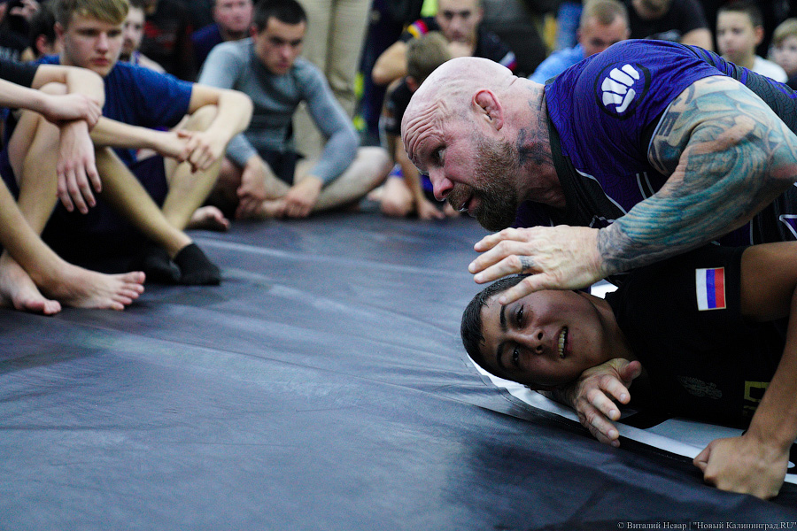 Крёстный отец смешанных единоборств: Джефф Монсон дал мастер-класс в Калининграде (фото)