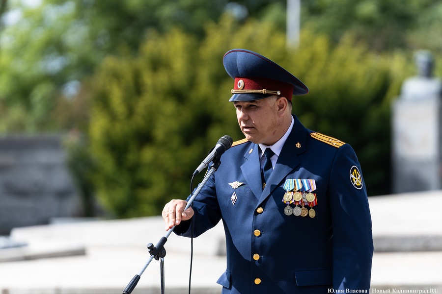 «Задача по охране мирных граждан»: как офицеры УФСИН принимали присягу (фото)