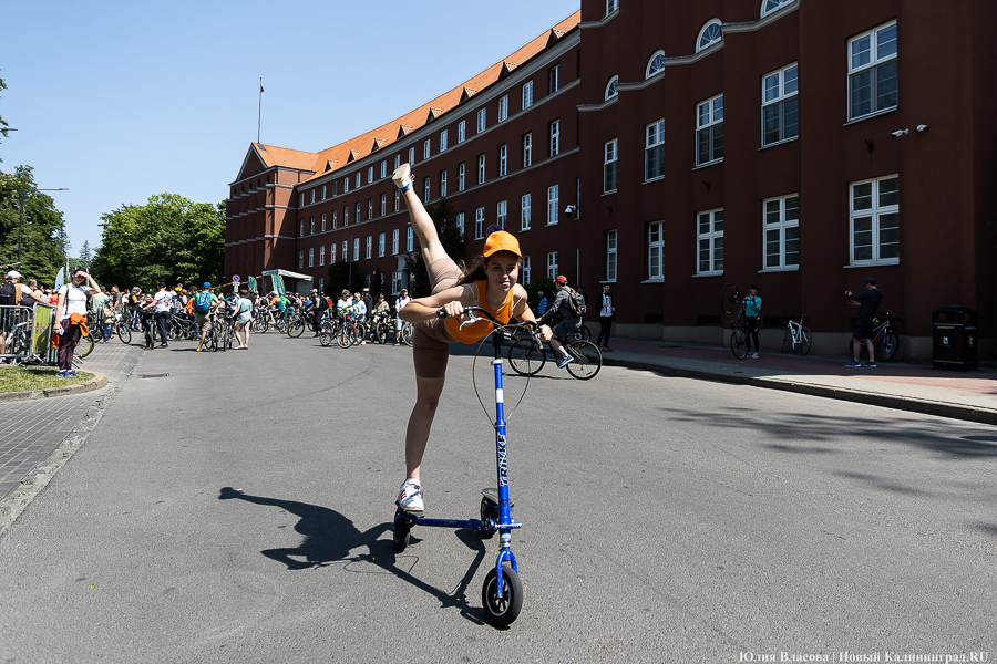 Катись оно всё: в Калининграде прошёл День колеса (фото)