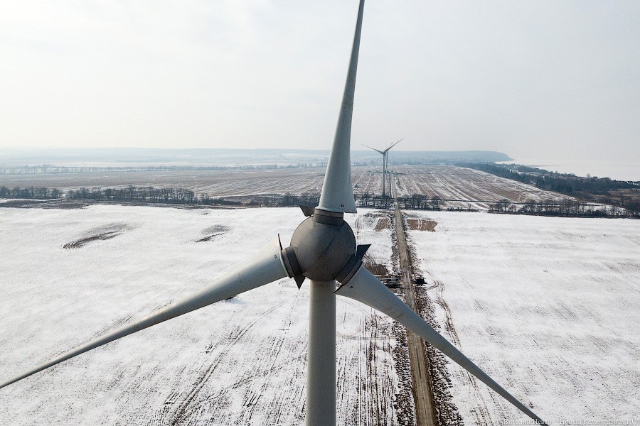 Под Калининградом ввели в эксплуатацию ветропарк мощностью 6,9 МВт