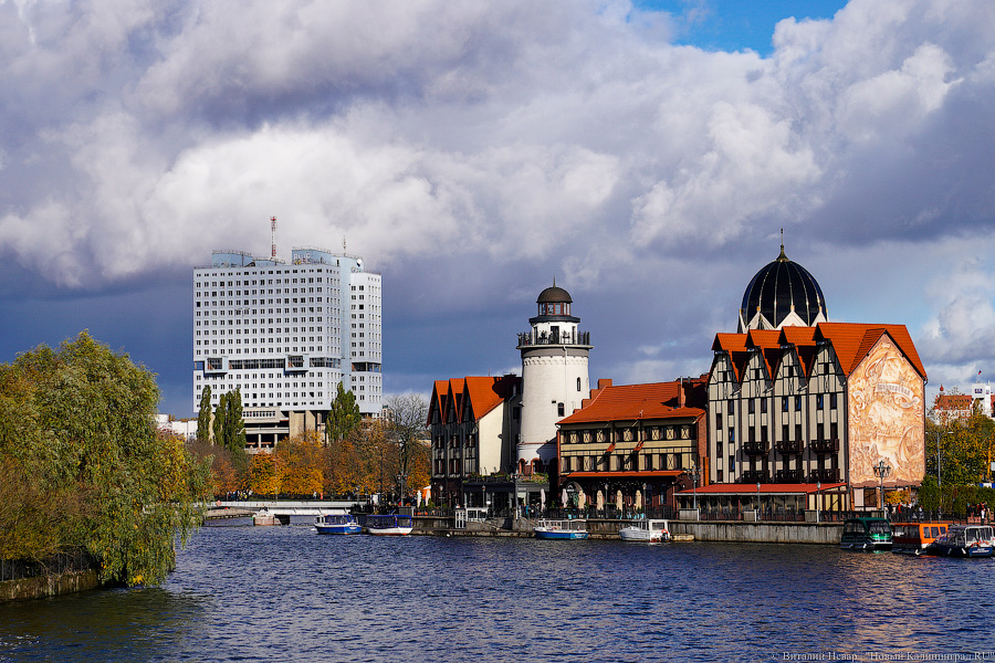 Другой берег улицы: Калининград затопило после шторма (да, опять)