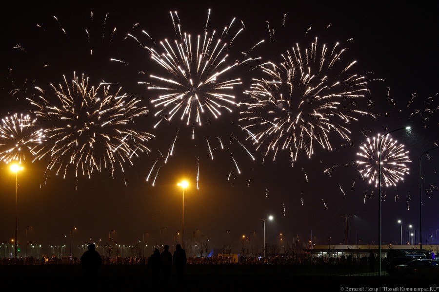 Россия вне конкурса: в Калининграде завершился чемпионат фейерверков (видео)