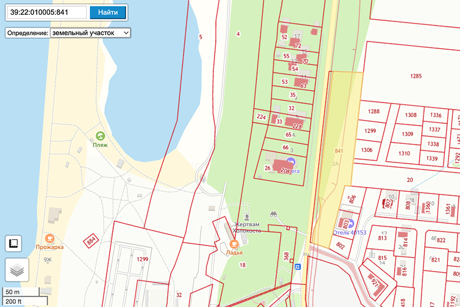 Проект парковки на ул. Облепиховой в Янтарном вновь не прошёл экспертизу