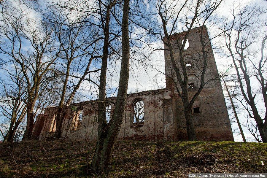 Разрушенная трижды: кирха начала XVIII века в поселке Жилино