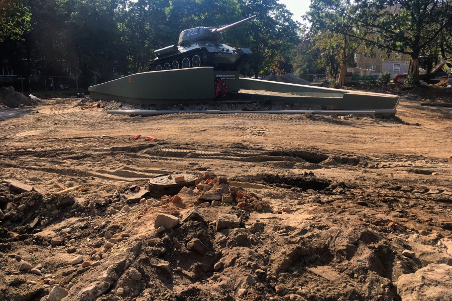 22 сентября: реконструкция ул. Рокоссовского