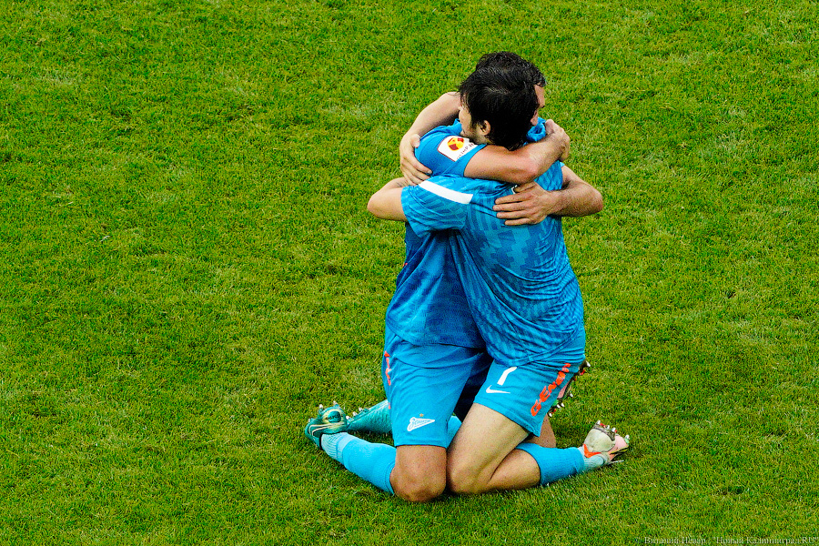 Три гола в одни ворота: как «Зенит» взял Суперкубок в Калининграде (фото)