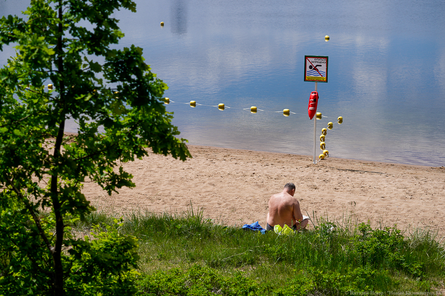 В 9 районах области в этом году нет ни одного официального пляжа