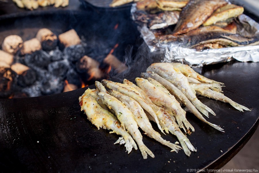 На ход руки: как проходит Fish Food Festival в Зеленоградске