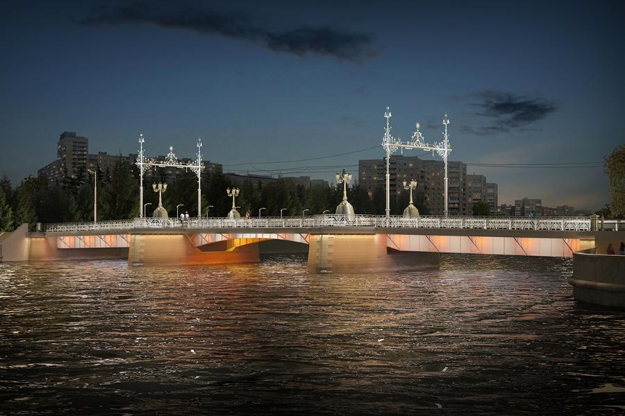 Власти хотят подсветить четыре калининградских моста в 2023 году