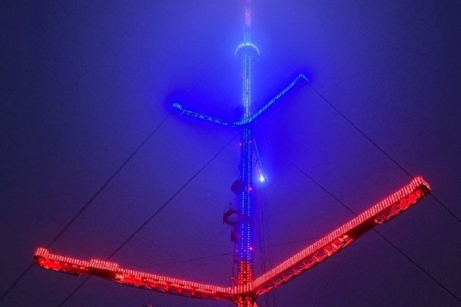 Минцифры: телебашня включит праздничную подсветку 22 и 23 февраля 