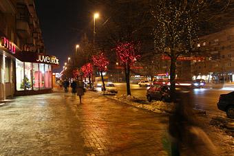Горвласти: уличное освещение будет восстановлено вечером в понедельник