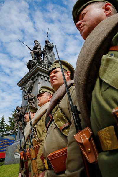 Первый в России: на Гвардейском проспекте открыли памятник героям Первой мировой