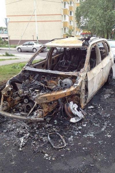 Глава Тургеневского поселения: неизвестные сожгли мой «БМВ X5», я опасаюсь за свою жизнь (+фото)