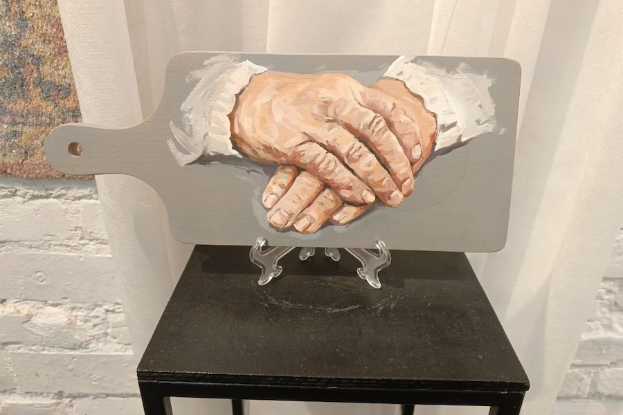 Арт-объект «Бабушка» калининградской художницы Маргариты Росчерк, фото: «Новый Калининград»