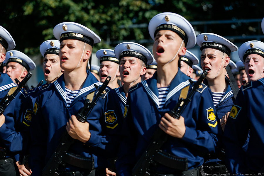 Клятвы верности: курсанты БВМИ приняли присягу